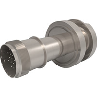 Baseplate Type K - Thermocouple Feedthroughs - Mil-Spec Screw T/C Plug, Double-End