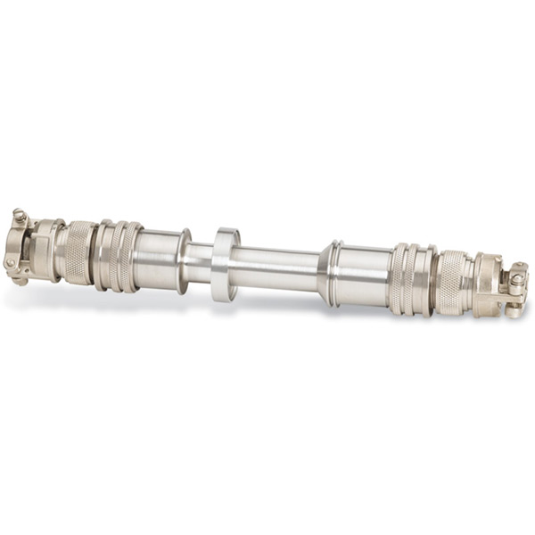 Weldable Type J - Thermocouple Feedthroughs - Mil-Spec Screw T/C Plug, Double-End