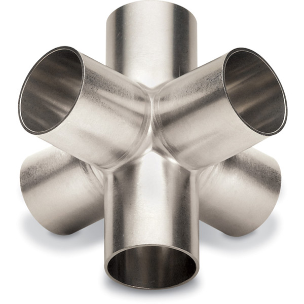 Weldable Tube 6-Way Crosses