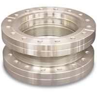 Flex Metal Edge-Welded Bellows with ConFlat (CF) Flanges