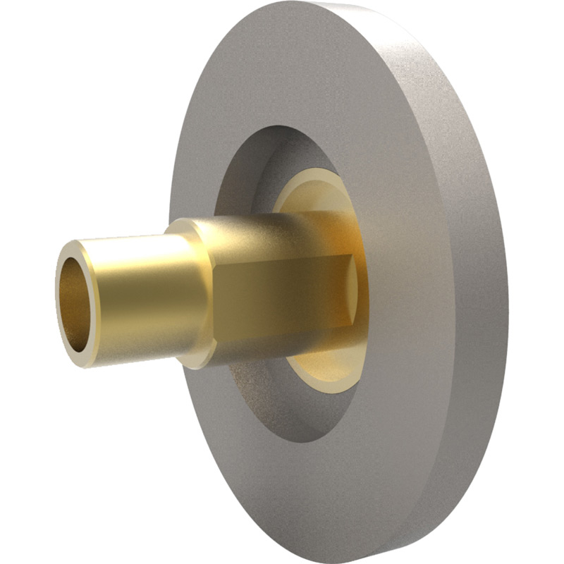 SMA Feedthroughs, 18GHz - KF Flange, Double-Ended